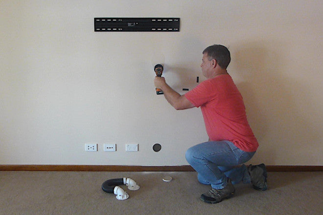 How to Hide Wires & Cables for Wall Mounted TV 